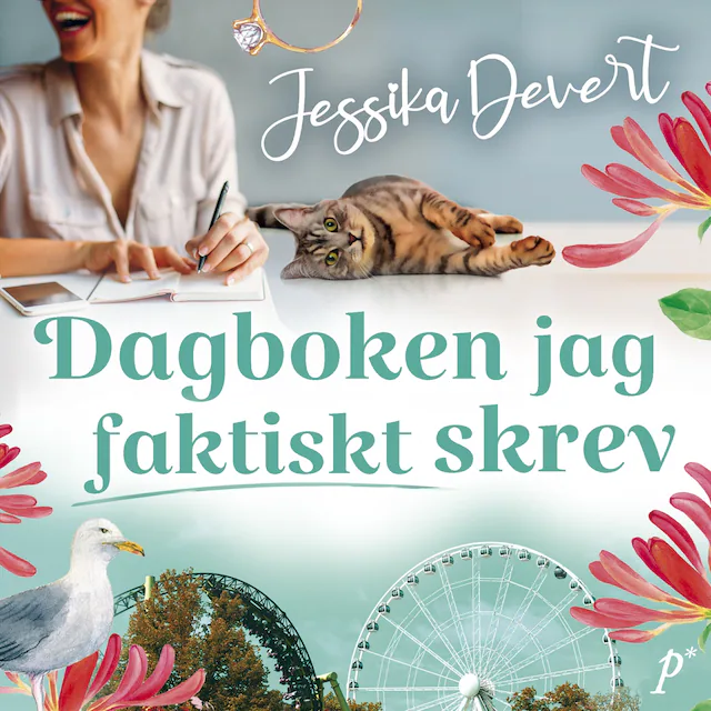 Omslag: Dagboken jag faktiskt skrev