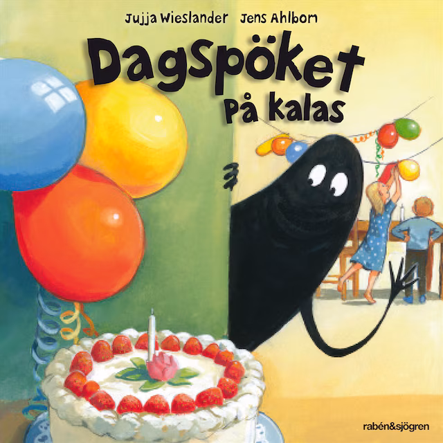 Omslag: Dagspöket på kalas