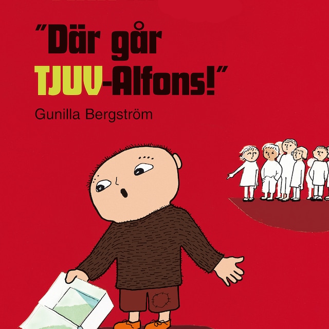 Omslag: "Där går TJUV-Alfons!"
