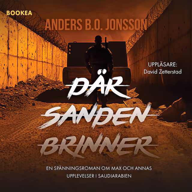 Omslag: Där sanden brinner