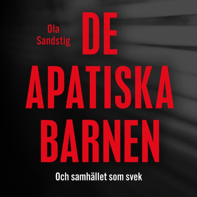Omslag: De apatiska barnen