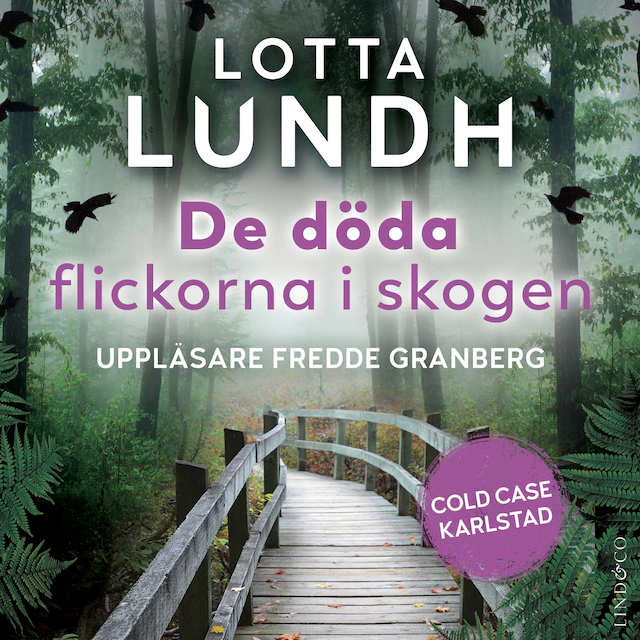 Omslag: De döda flickorna i skogen