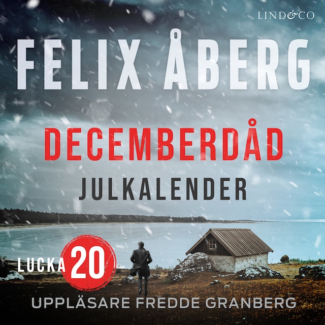 Omslag till ljudboken Decemberdåd: Lucka 20