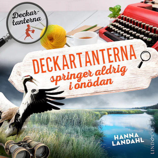 Omslag: Deckartanterna springer aldrig i onödan