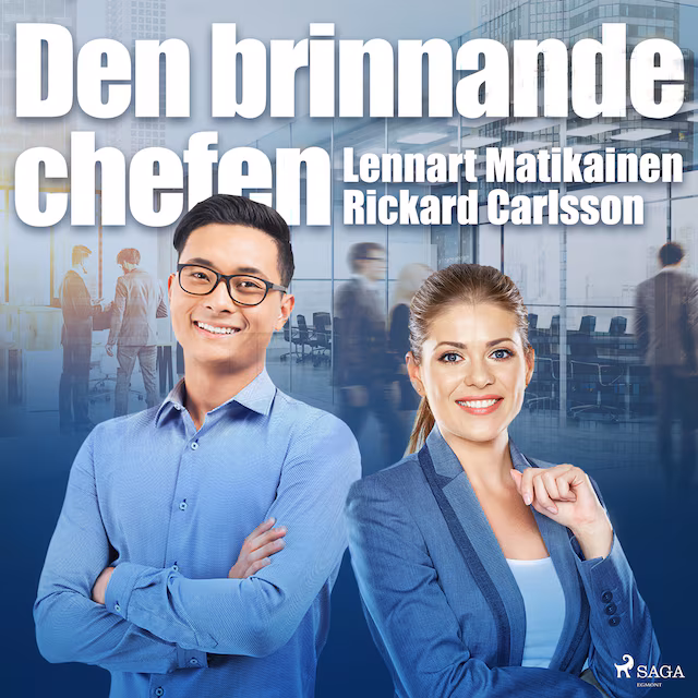 Omslag: Den brinnande chefen