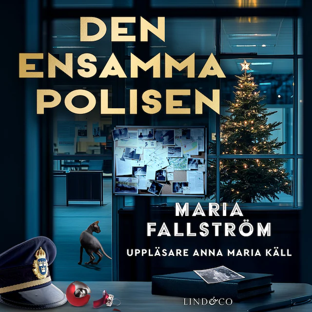 Omslag: Den ensamma polisen (HELA ROMANEN)