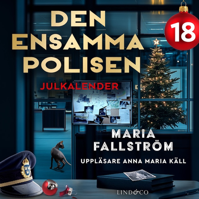 Omslag till ljudboken Den ensamma polisen: Lucka 18