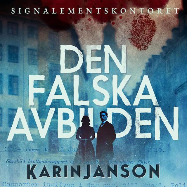 Omslag: Den falska avbilden