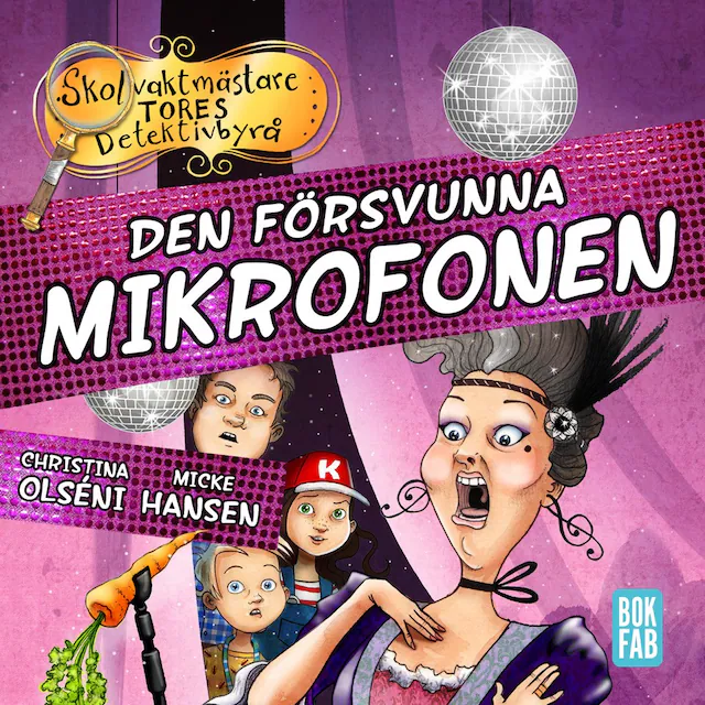 Omslag: Den försvunna mikrofonen