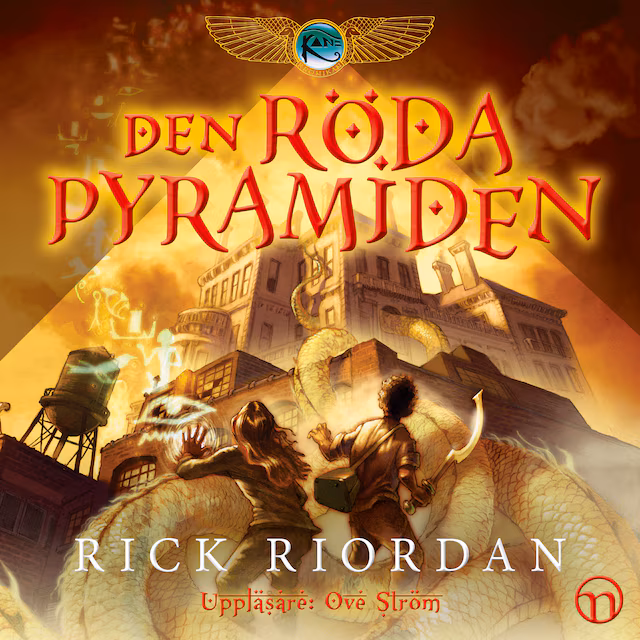 Omslag: Den röda pyramiden (Första boken i Kanekrönikan)