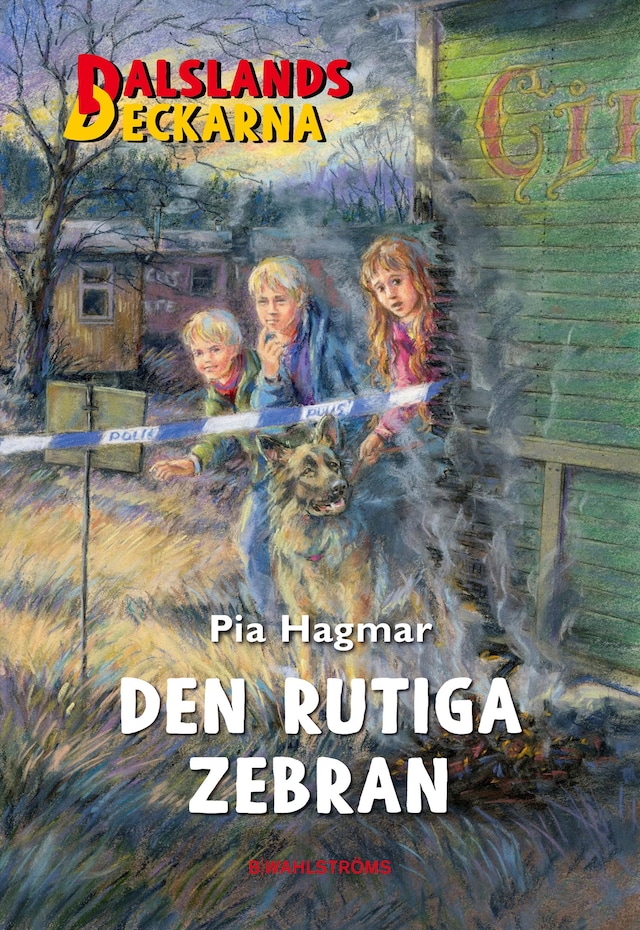 Omslag: Den rutiga zebran