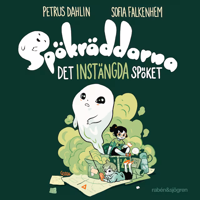 Omslag: Det instängda spöket