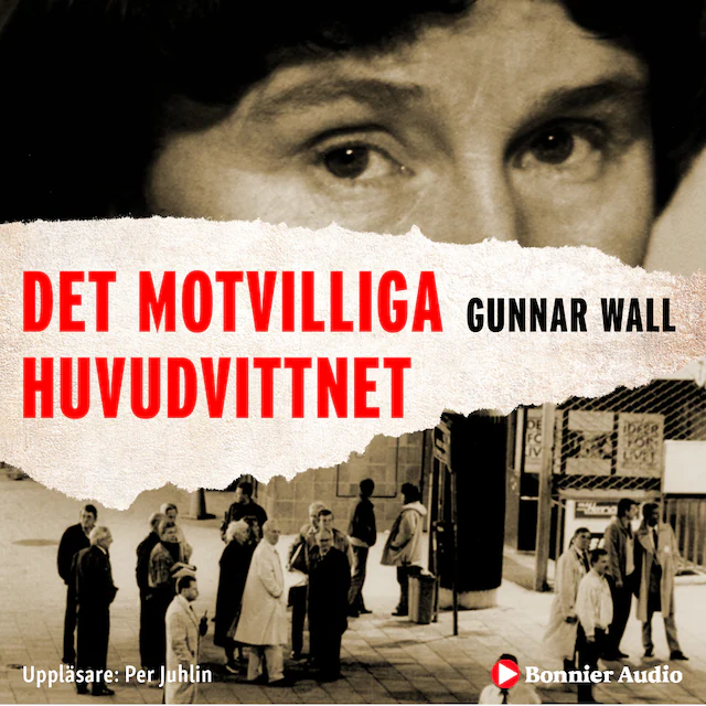 Omslag till ljudboken Det motvilliga huvudvittnet
