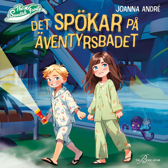 Omslag: Det spökar på äventyrsbadet