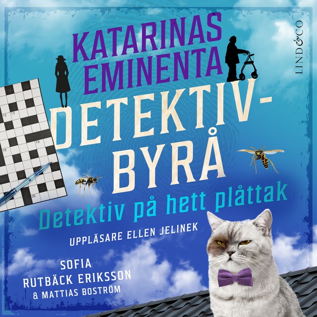 Omslag: Detektiv på hett plåttak
