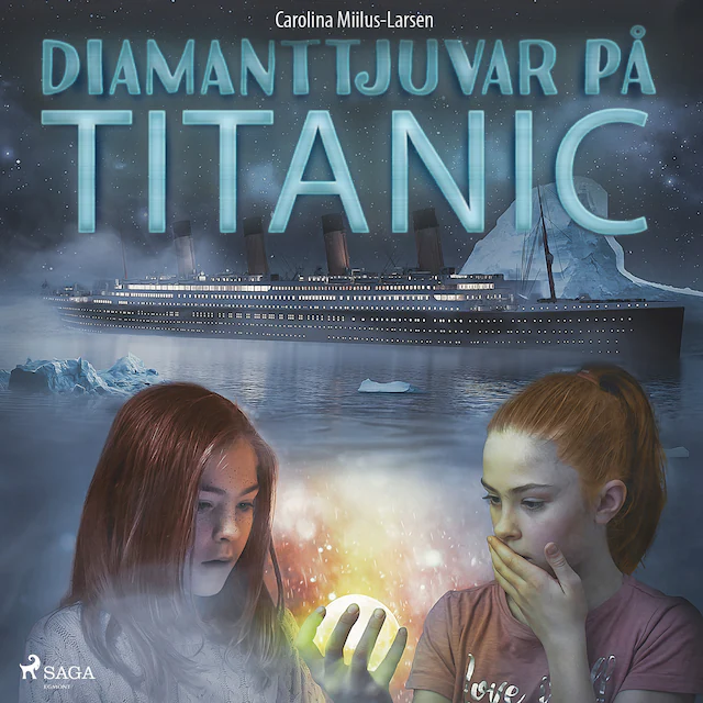 Omslag till ljudboken Diamanttjuvar på Titanic