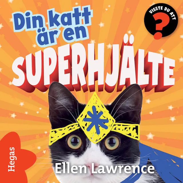 Omslag: Din katt är en superhjälte