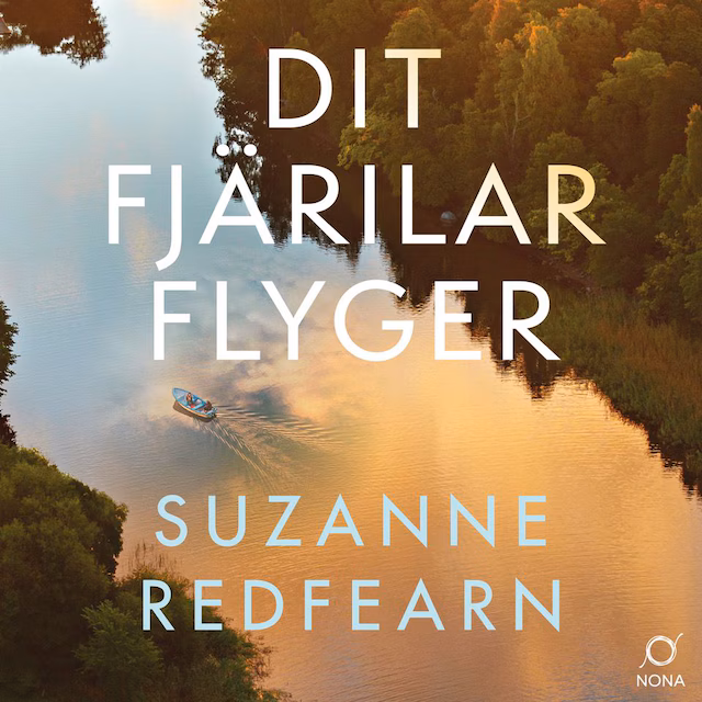 Omslag till ljudboken Dit fjärilar flyger