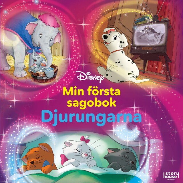 Omslag: Djurungarna - min första sagobok