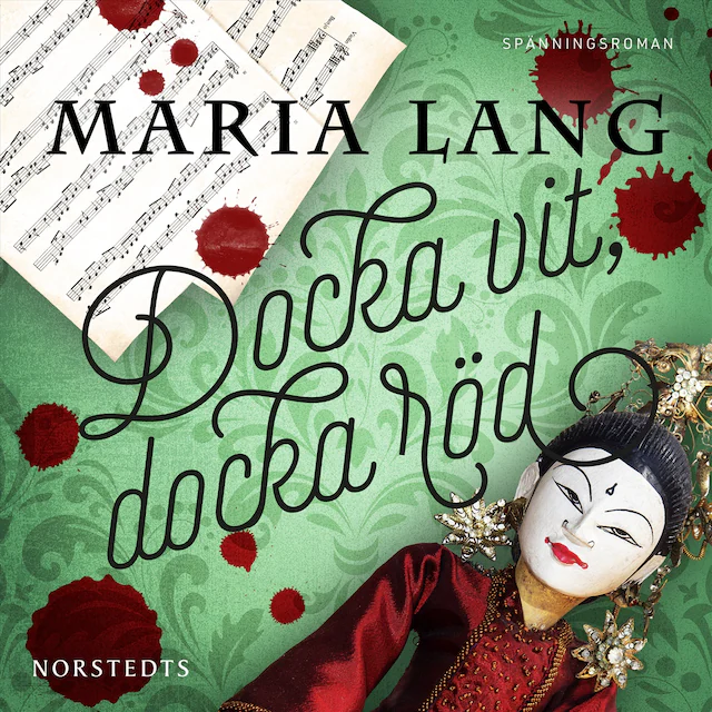 Omslag: Docka vit, Docka röd