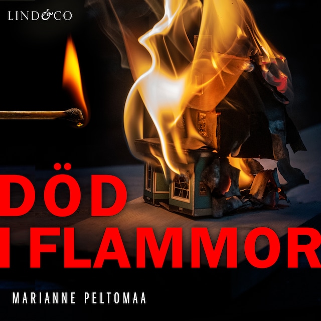 Omslag: Död i flammor