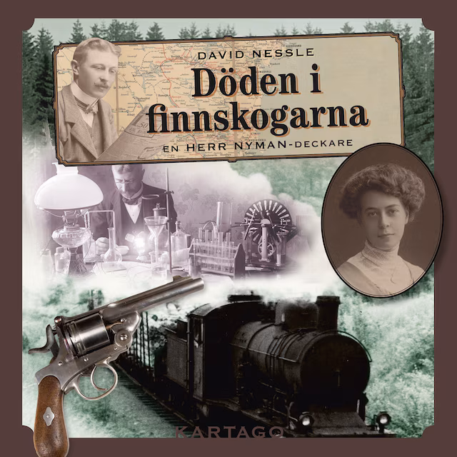 Omslag: Döden i finnskogarna