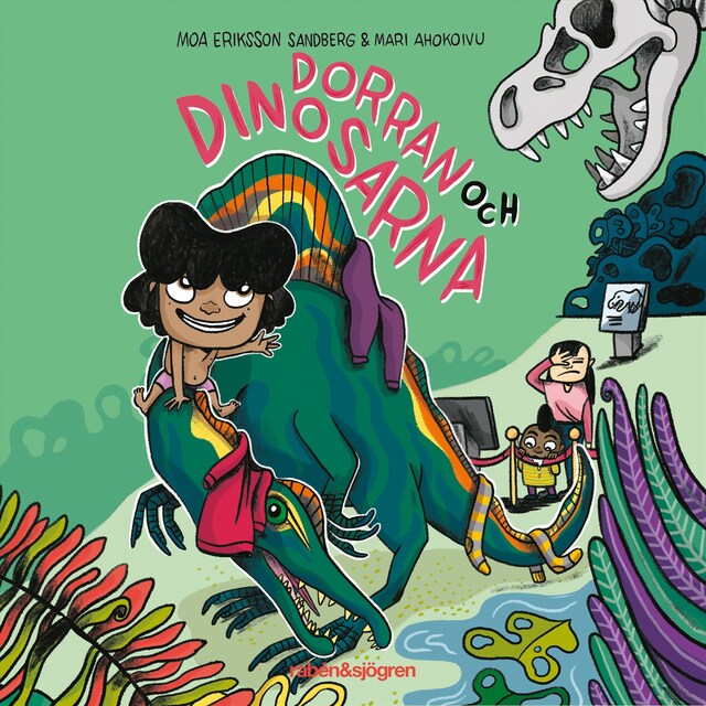 Omslag: Dorran och dinosarna