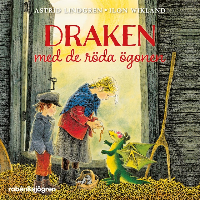 Omslag: Draken med de röda ögonen