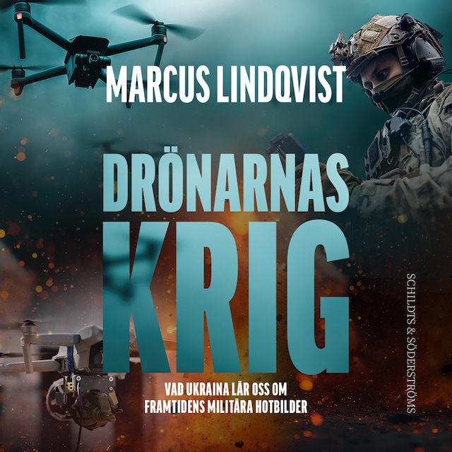 Omslag till ljudboken Drönarnas krig