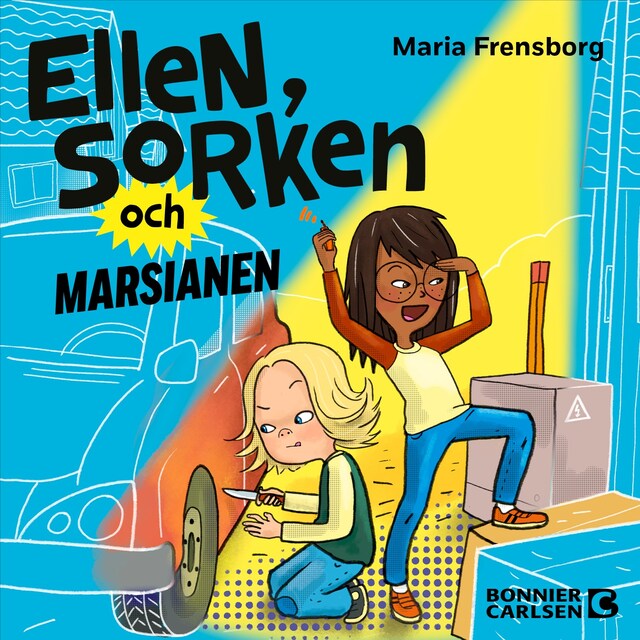 Omslag till ljudboken Ellen, Sorken och marsianen