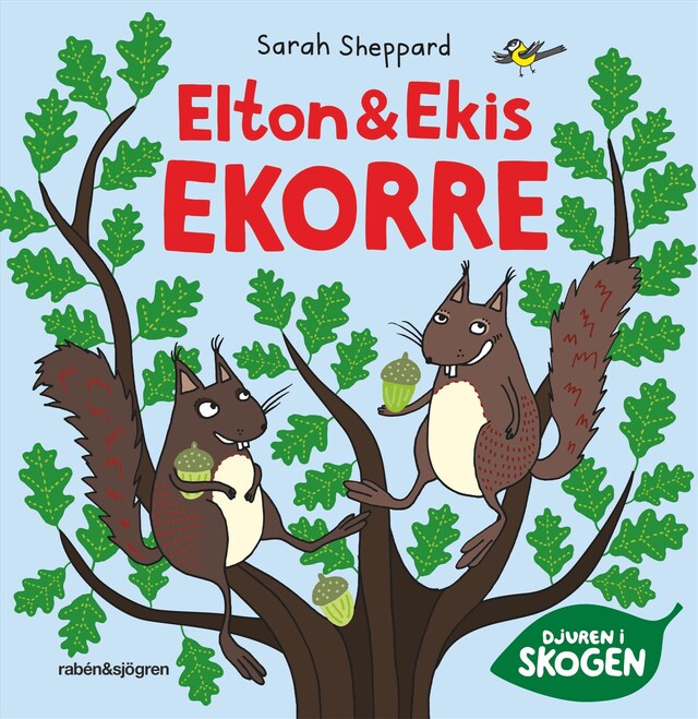 Omslag: Elton och Ekis Ekorre