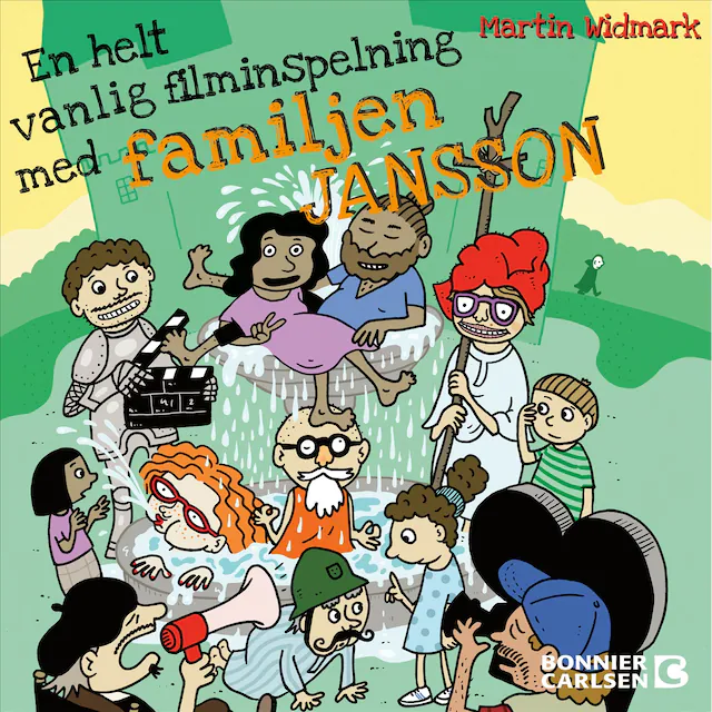 Omslag: En helt vanlig filminspelning med familjen Jansson