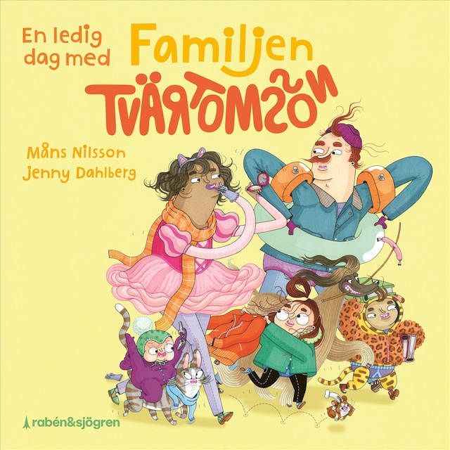 Omslag: En ledig dag med Familjen Tvärtomsson