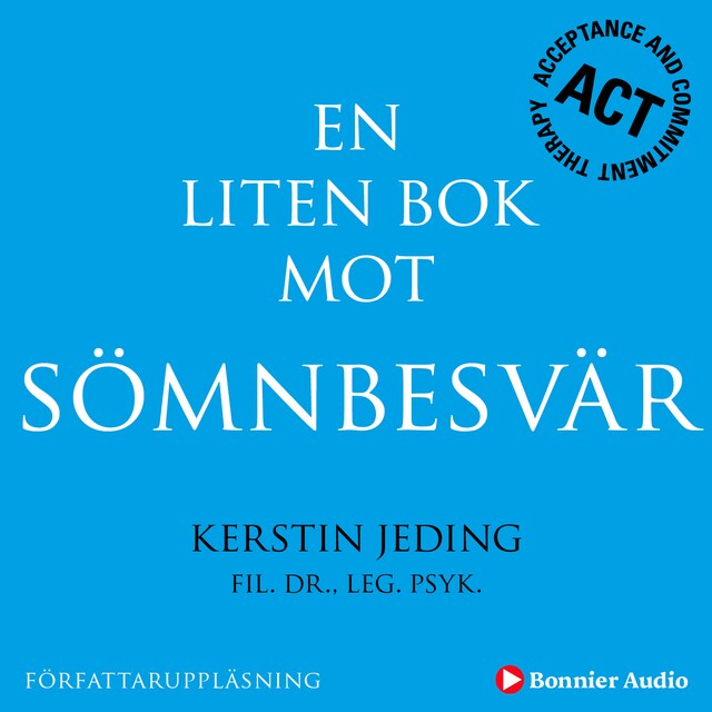 Omslag: En liten bok mot sömnbesvär