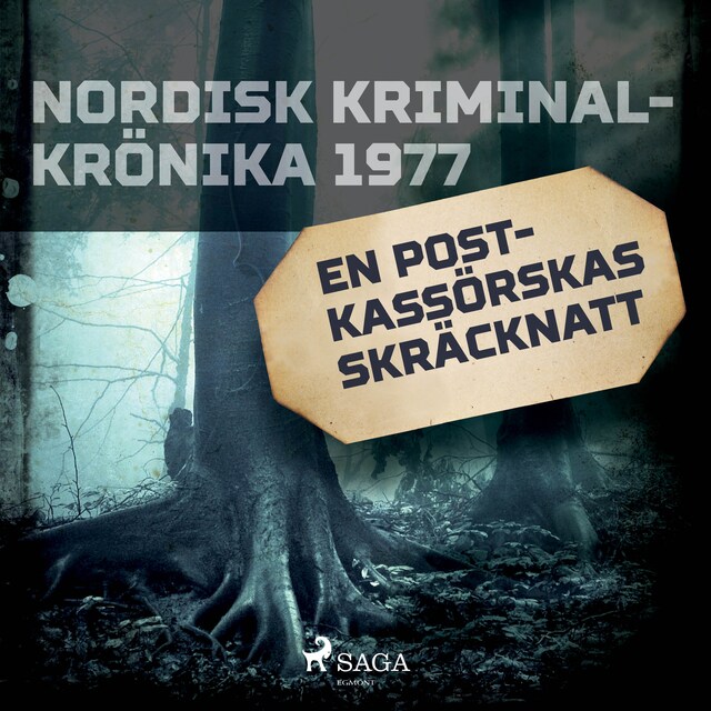 Omslag: En postkassörskas skräcknatt