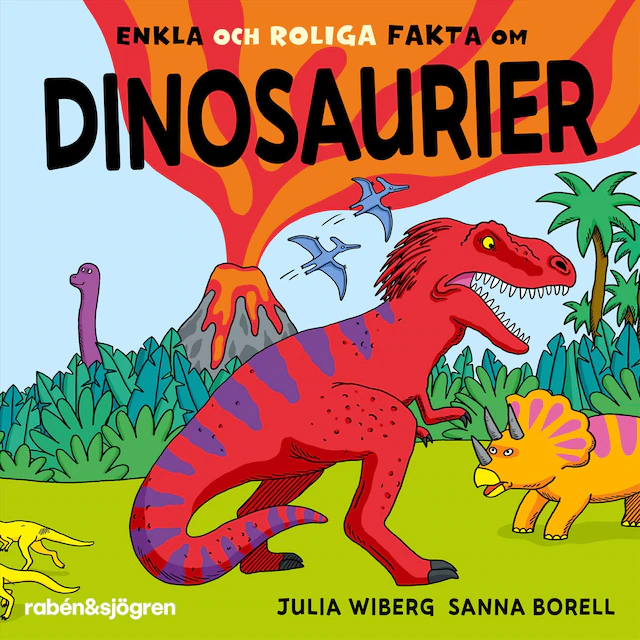Omslag: Enkla och roliga fakta om dinosaurier