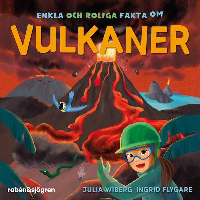 Omslag: Enkla och roliga fakta om vulkaner