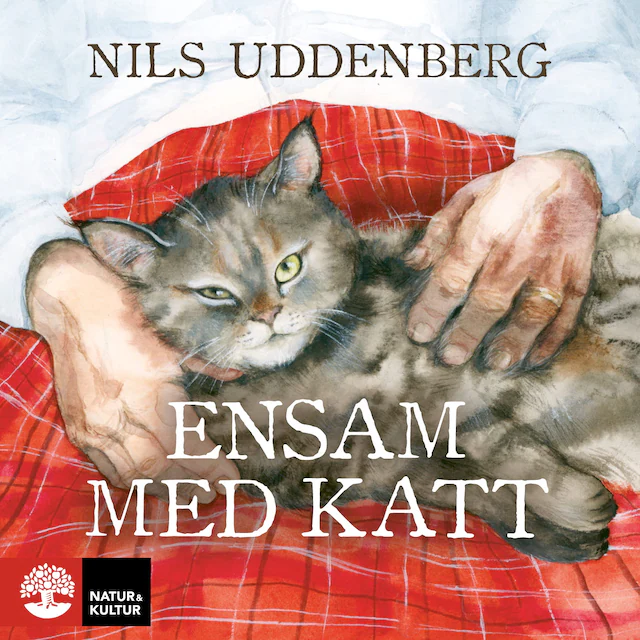 Omslag: Ensam med katt