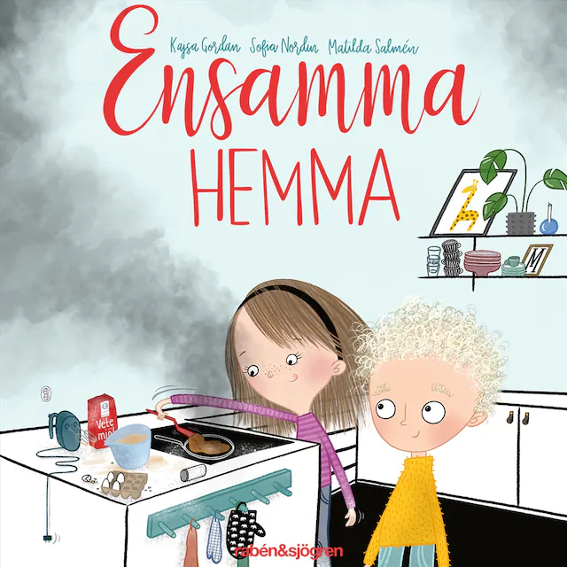 Omslag: Ensamma hemma