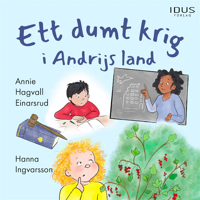 Omslag: Ett dumt krig i Andrijs land