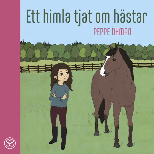Omslag: Ett himla tjat om hästar