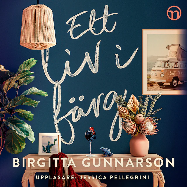 Omslag till ljudboken Ett liv i färg