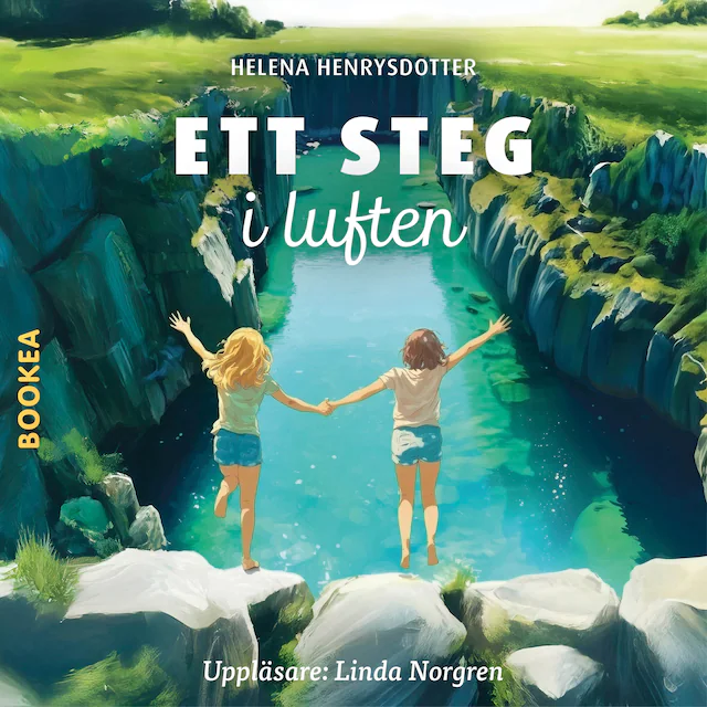 Omslag: Ett steg i luften