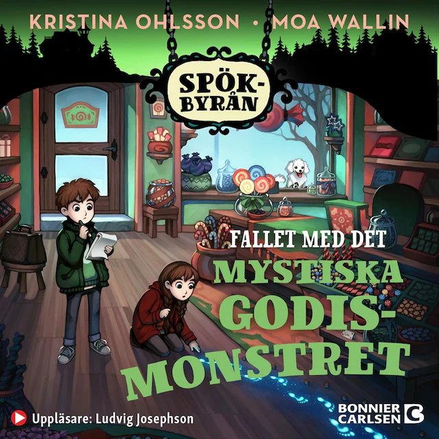 Omslag: Fallet med det mystiska godismonstret