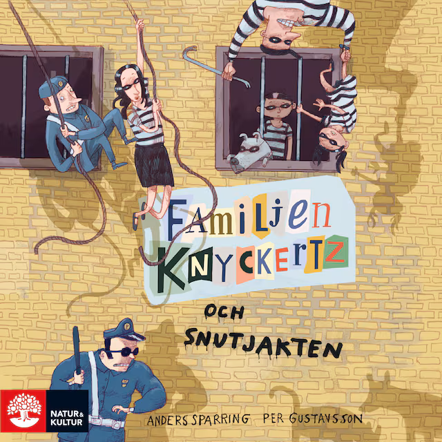 Omslag: Familjen Knyckertz och snutjakten
