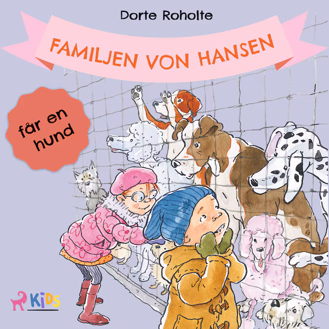Omslag: Familjen von Hansen får en hund