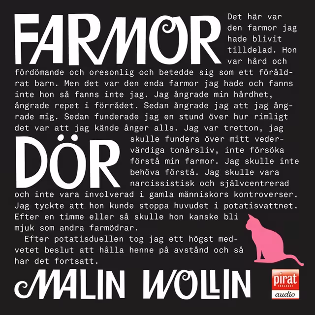 Omslag: Farmor dör