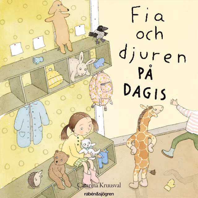 Omslag: Fia och djuren på dagis