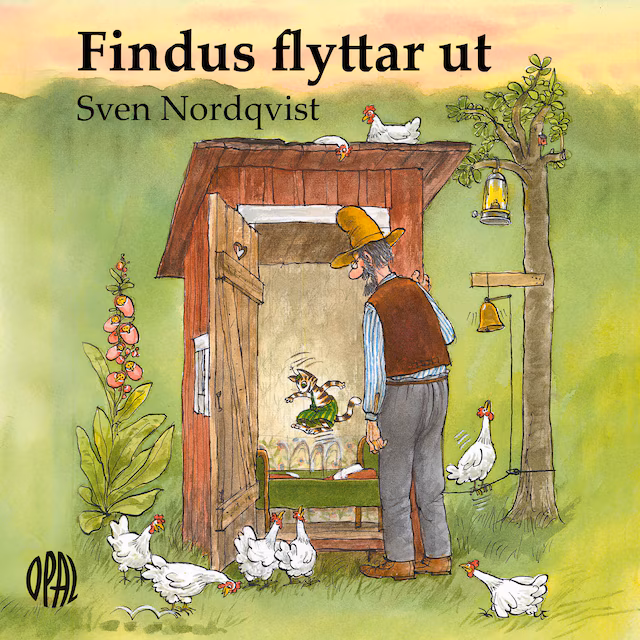 Omslag: Findus flyttar ut