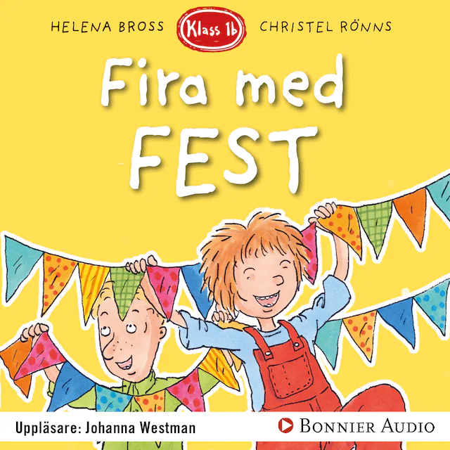 Omslag till ljudboken Fira med fest